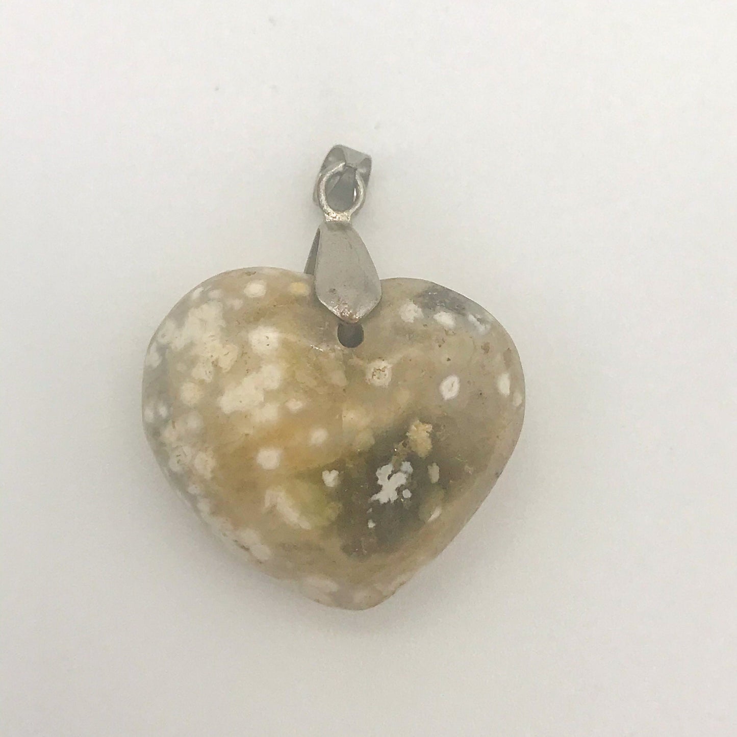 Heart Healing Crystal Pendant with Rose Quartz, Flower Agate, Blue Apatite, Ocean Jasper & Labradorite - Unique Gift for her - Crystals for everyone • Crystals And Cord