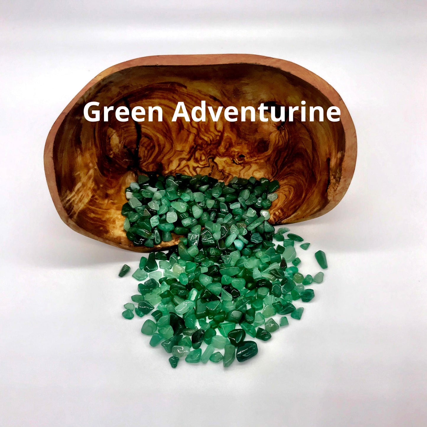 Natural Green Aventurine Gemstone Chips for Crystal Grids, Altar Decor, Meditation, Crafts - Luck, Abundance, Emotional Healing - 5-7mm - Crystals for everyone • Crystals And Cord