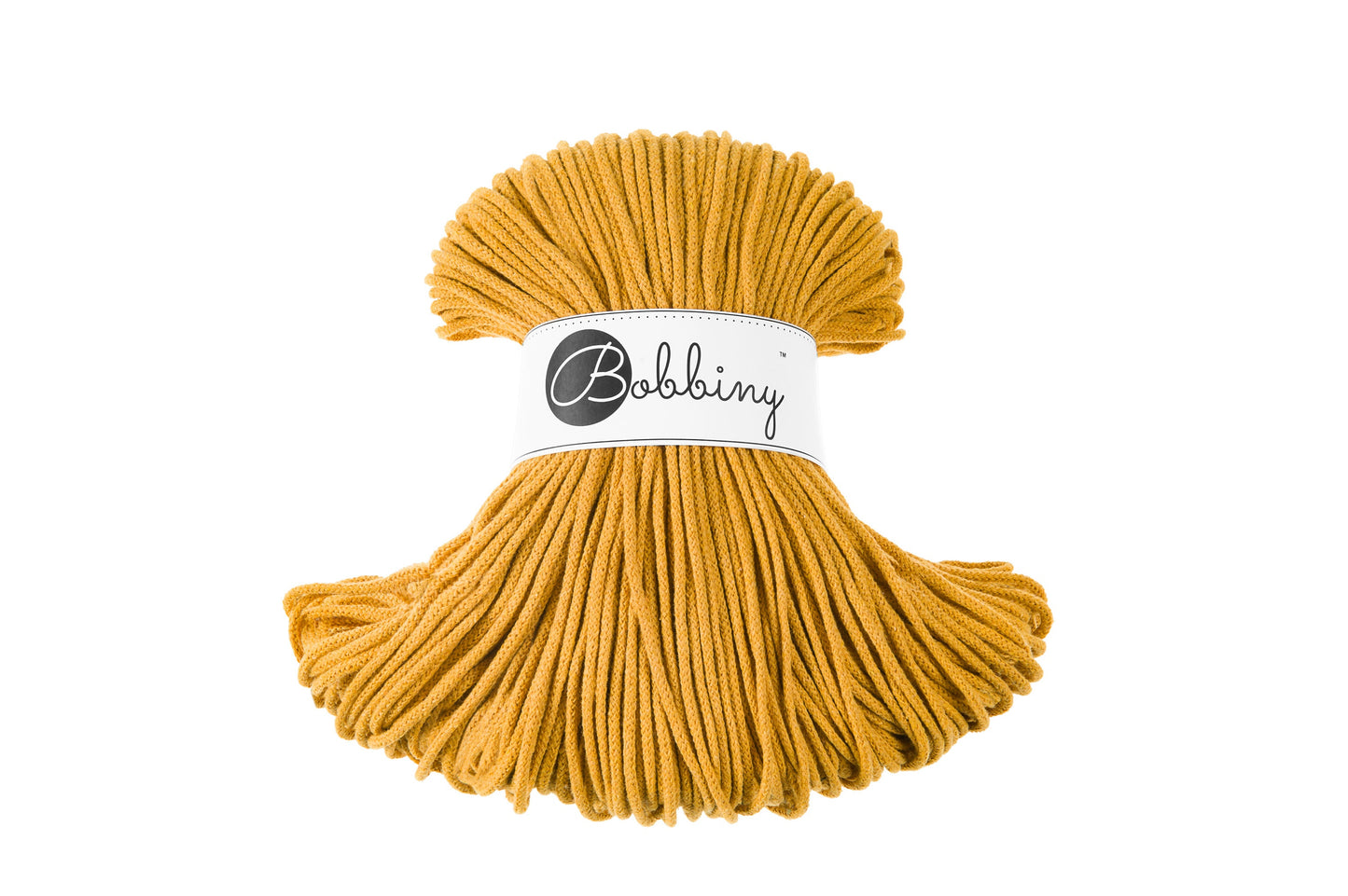 Macrame Cord 3mm Braided Cotton 100% recycled Cotton | Craft yarn | Macrame Supplies | BOBBINY