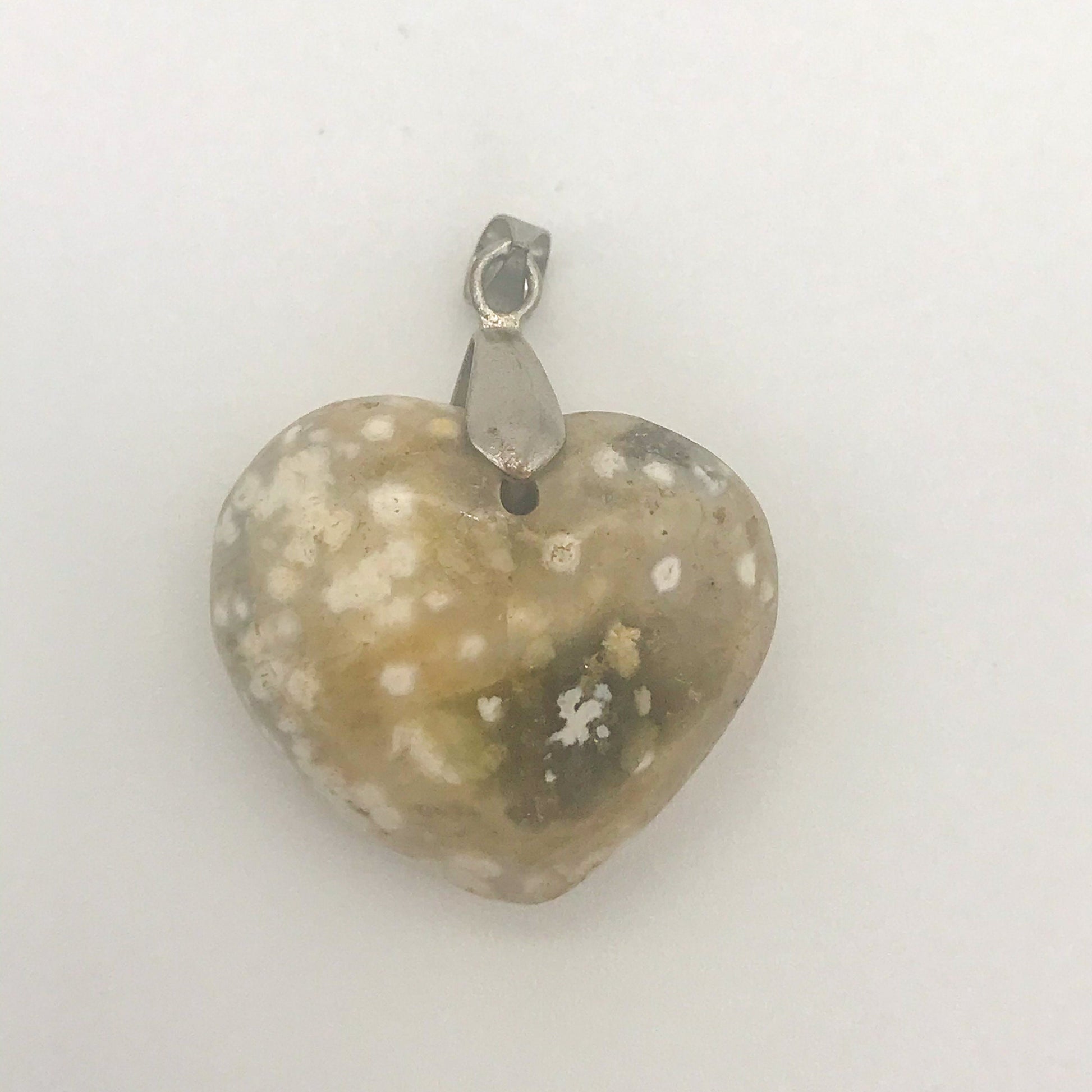 Heart Healing Crystal Pendant with Rose Quartz, Flower Agate, Blue Apatite, Ocean Jasper & Labradorite - Unique Gift for her - Crystals for everyone • Crystals And Cord