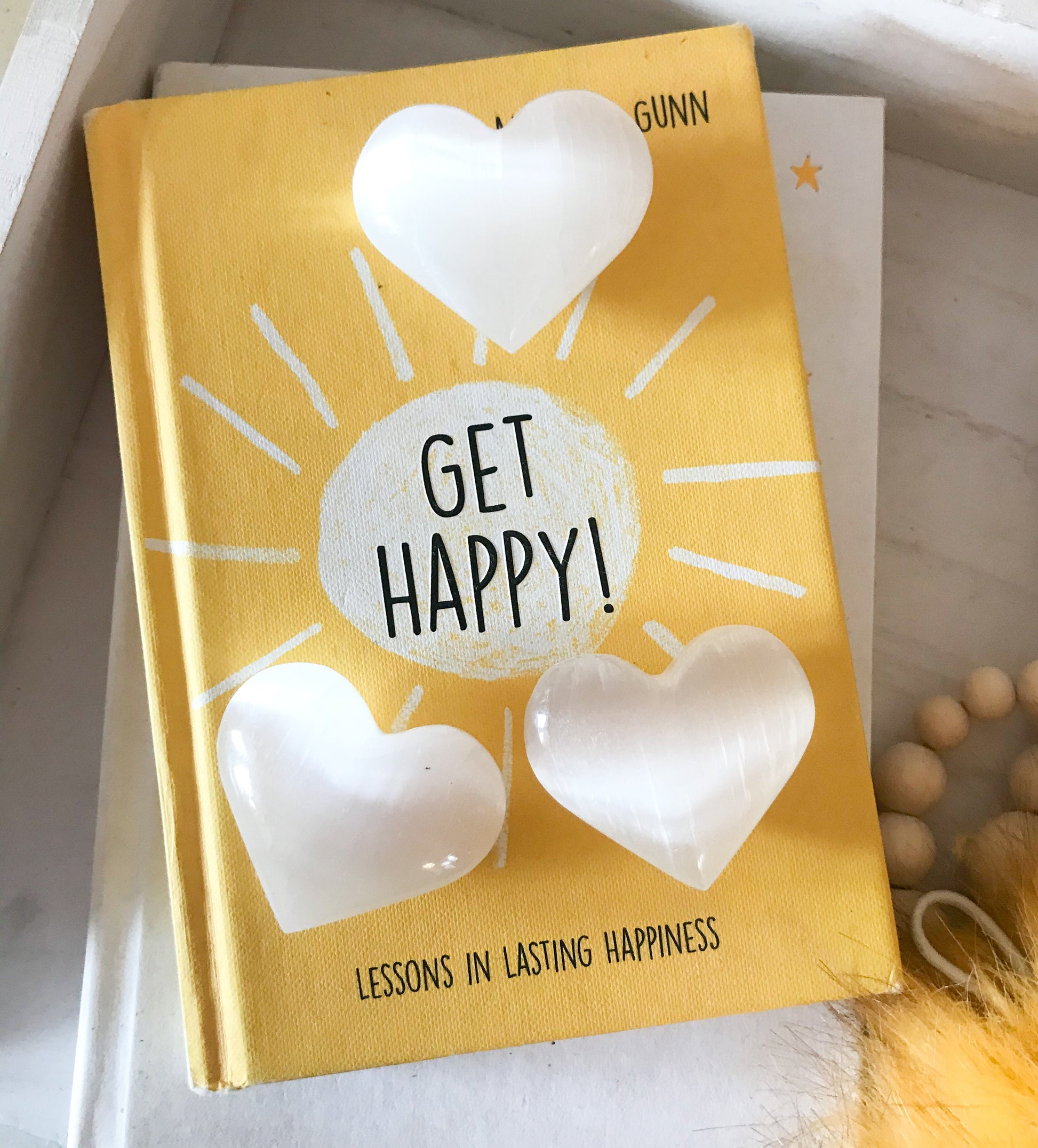 Natural Moroccan Selenite Heart for Clarity and Stress Relief - Crystals for everyone • Crystals And Cord