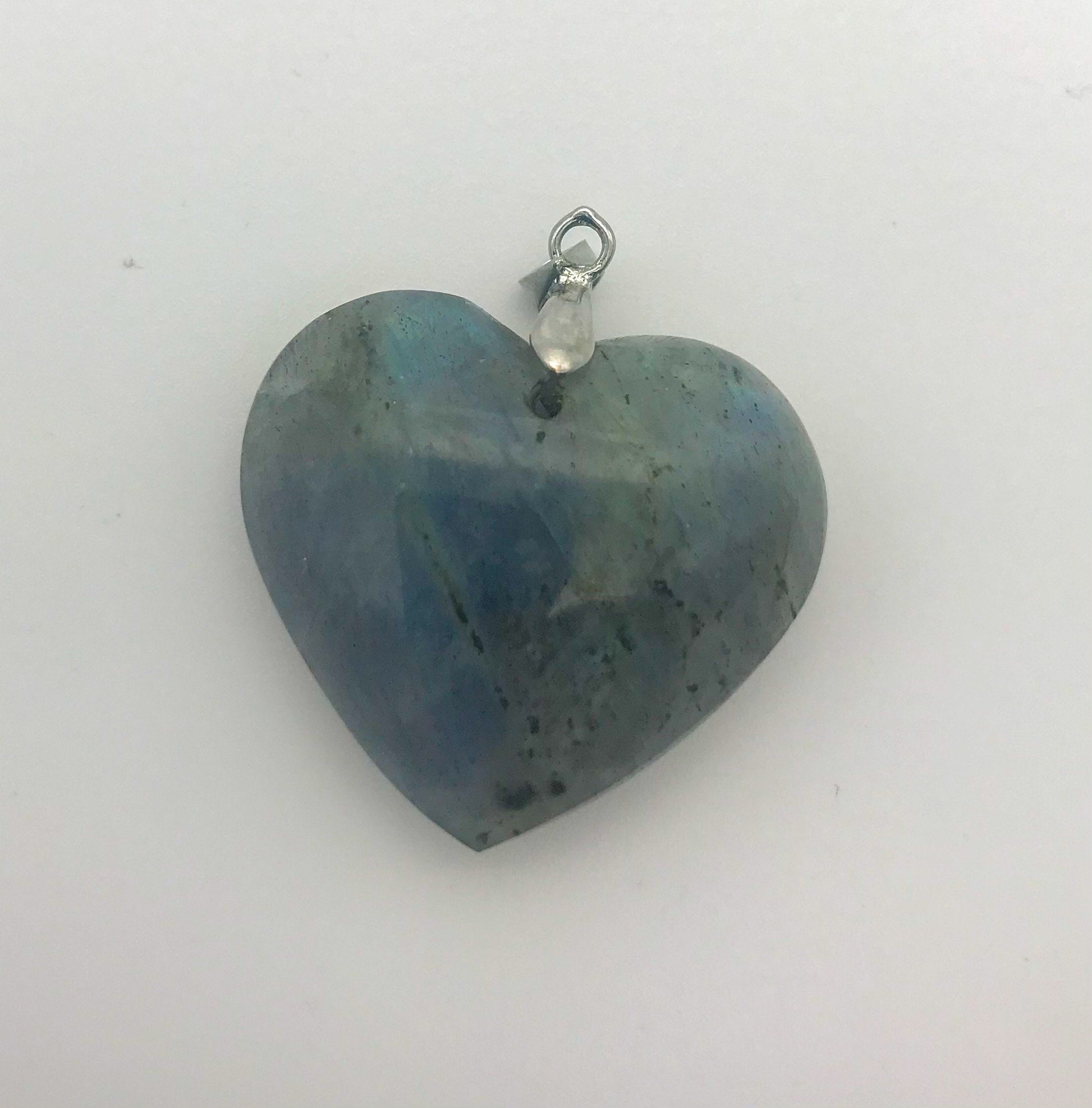 Heart Healing Crystal Pendant with Rose Quartz, Flower Agate, Blue Apatite, Ocean Jasper & Labradorite - Unique Gift for her - Crystals for everyone • Crystals And Cord