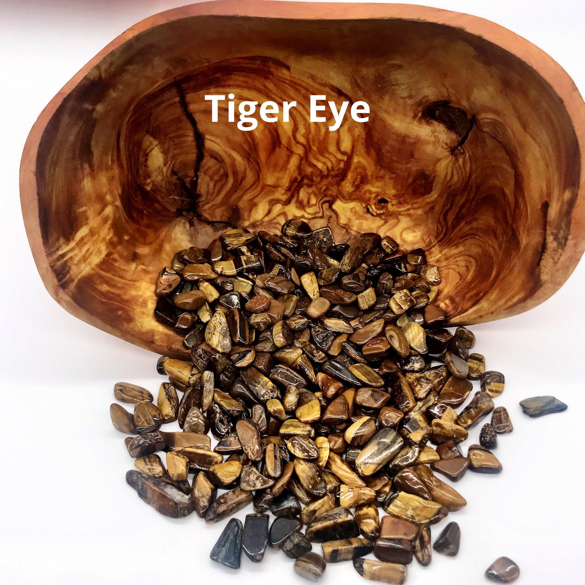 Tiger Eye Gemstone Chips, Natural Crystal Stones, Crafting Supplies, Crystal Grid Stones, Healing Energy Decor, Jewelry Making Materials - Crystals for everyone • Crystals And Cord
