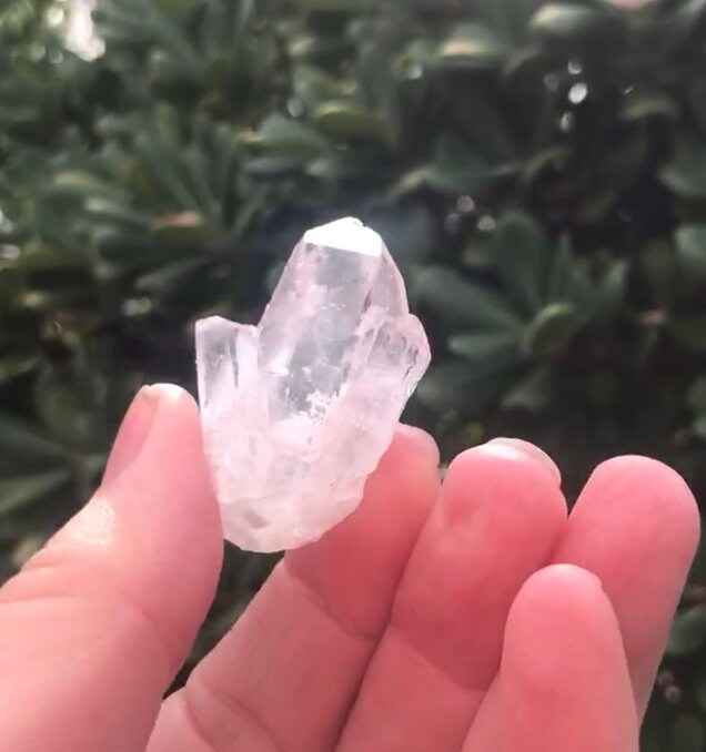Natural Mini Clear Quartz Druzy Crystal Healing Stone for Energy Amplification and Immune System Support - Crystals for everyone • Crystals And Cord