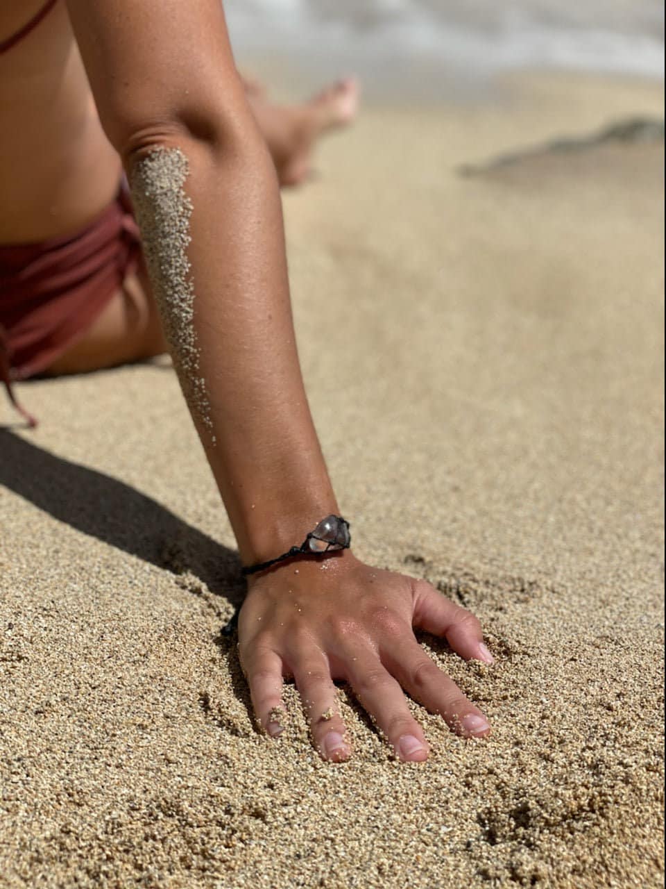 Hand Knotted Lapis Bracelet for Harmony & Truth | Adjustable Size, Water Resistant | Wisdom Stone Jewelry - Crystals for everyone • Crystals And Cord