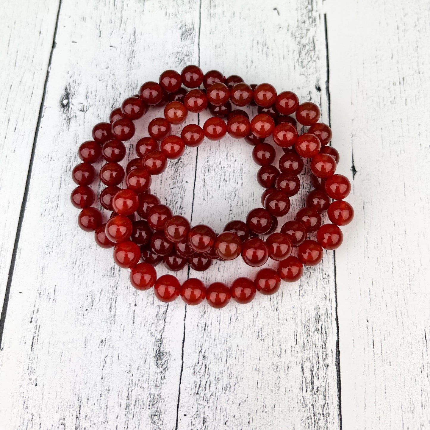 Carnelian Gemstone Bracelet Courage, Creativity & Confidence | November Birthstone Gift, Healing Crystal Jewelry, Fall Holiday Boho - Crystals for everyone • Crystals And Cord