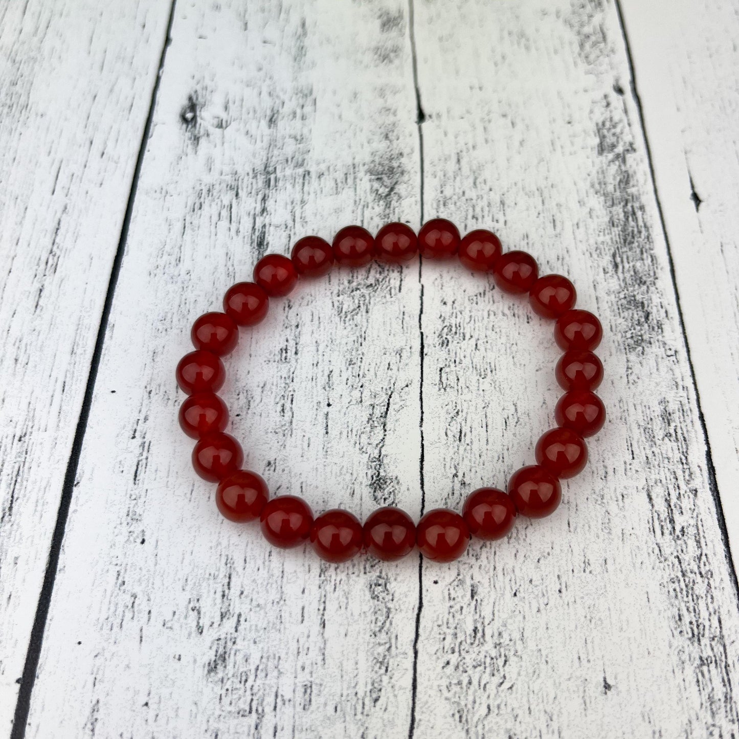 Carnelian Gemstone Bracelet Courage, Creativity & Confidence | November Birthstone Gift, Healing Crystal Jewelry, Fall Holiday Boho - Crystals for everyone • Crystals And Cord