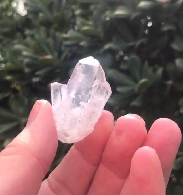 Calming Aquamarine Bracelet Set with Clear Quartz Druzy and Palo Santo Stick etched with Love - Good Luck and Protection Talisman - Crystals for everyone • Crystals And Cord