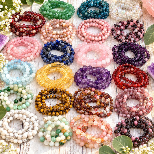 Mystery Crystal Bracelet Scoop · Gemstone Bracelet Grab Bag · Beaded Bracelets Crystal Confetti
