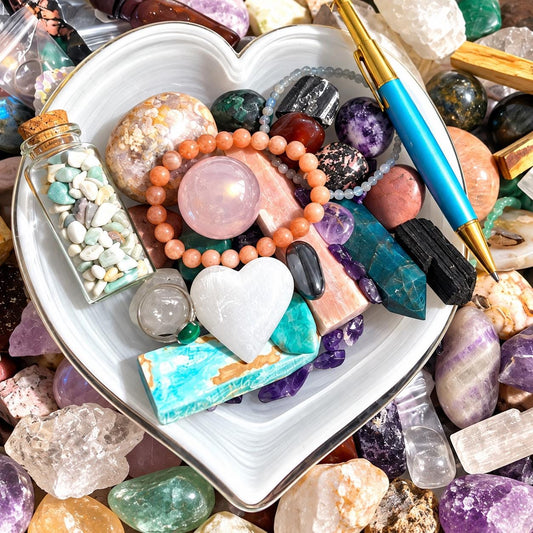 Crystal Mystery Box – Crystal Confetti Scoop | Healing Crystals, Grab Bag, Surprise Box