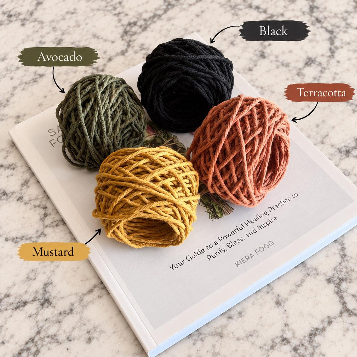 1.5mm Macrame Cord Single Twist – 25 or 50 Ft Mini Spools – Cotton Cord for Earrings, Keychains & Small Crafts