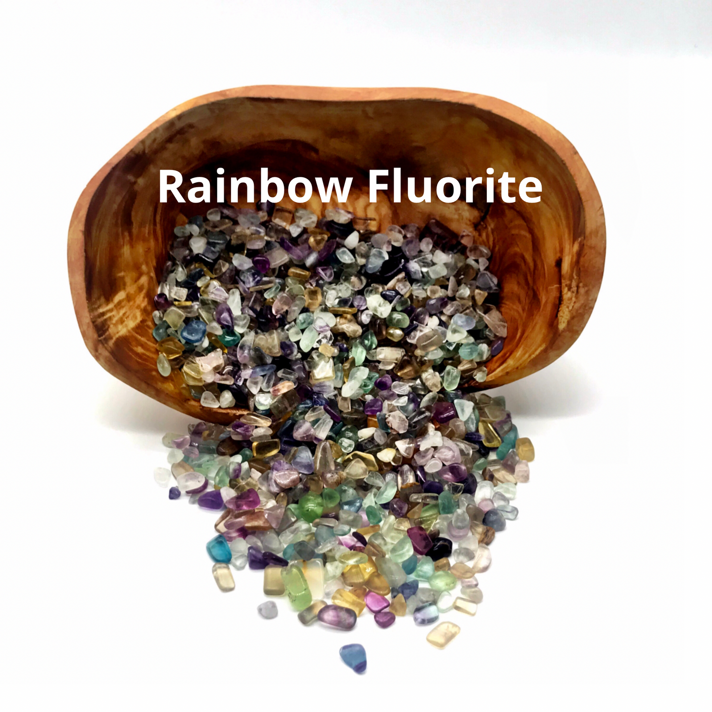 Rainbow Fluorite Chips - Crystals for everyone • Crystals And Cord
